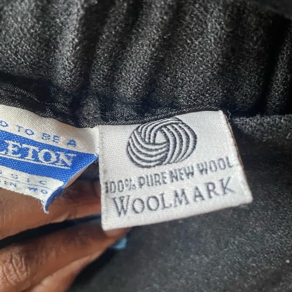 100% Wool Vintage Pendleton Full Trousers - Picture 7 of 8